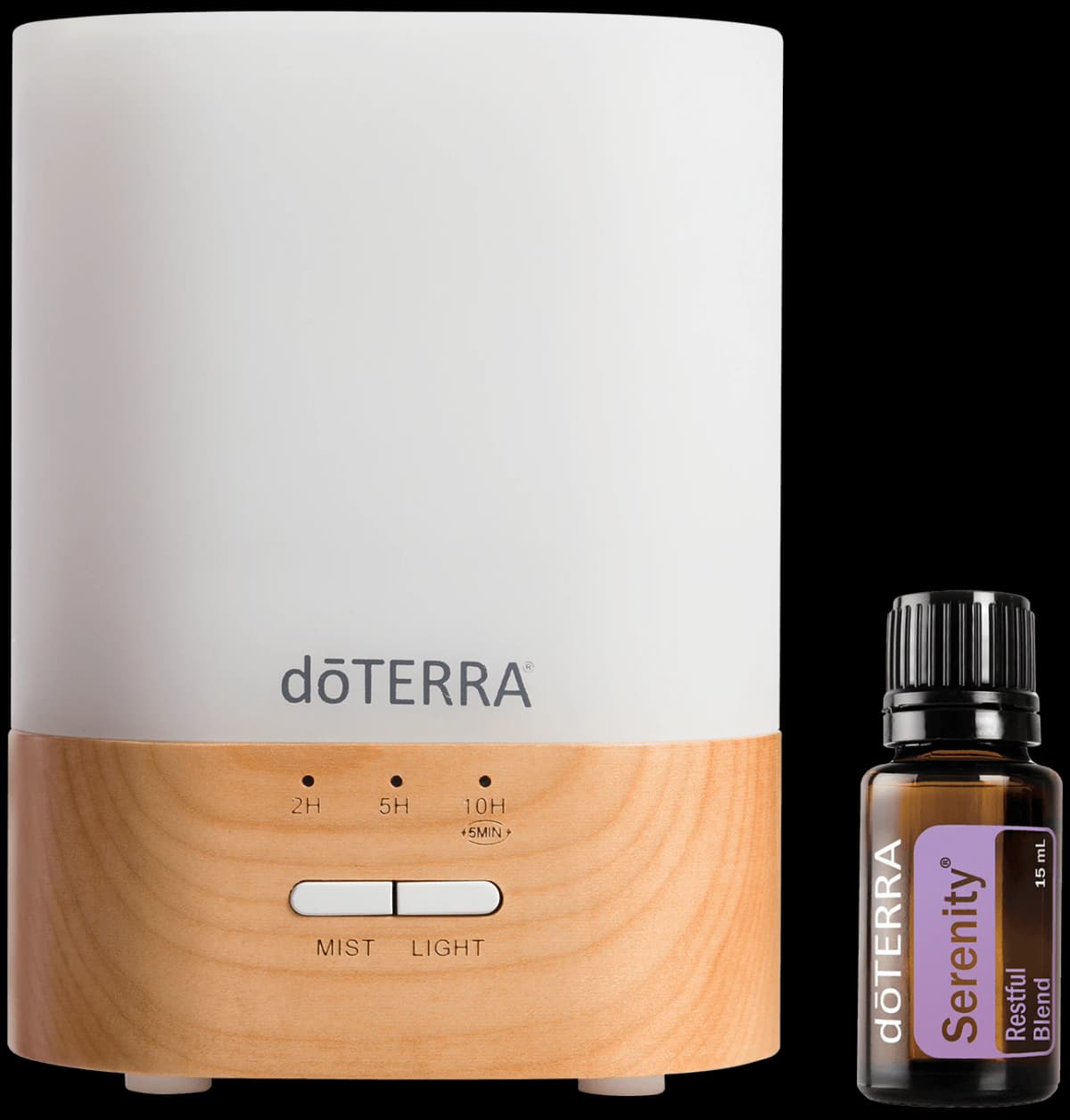 Lumo Diffuser & Serenity, official product photo