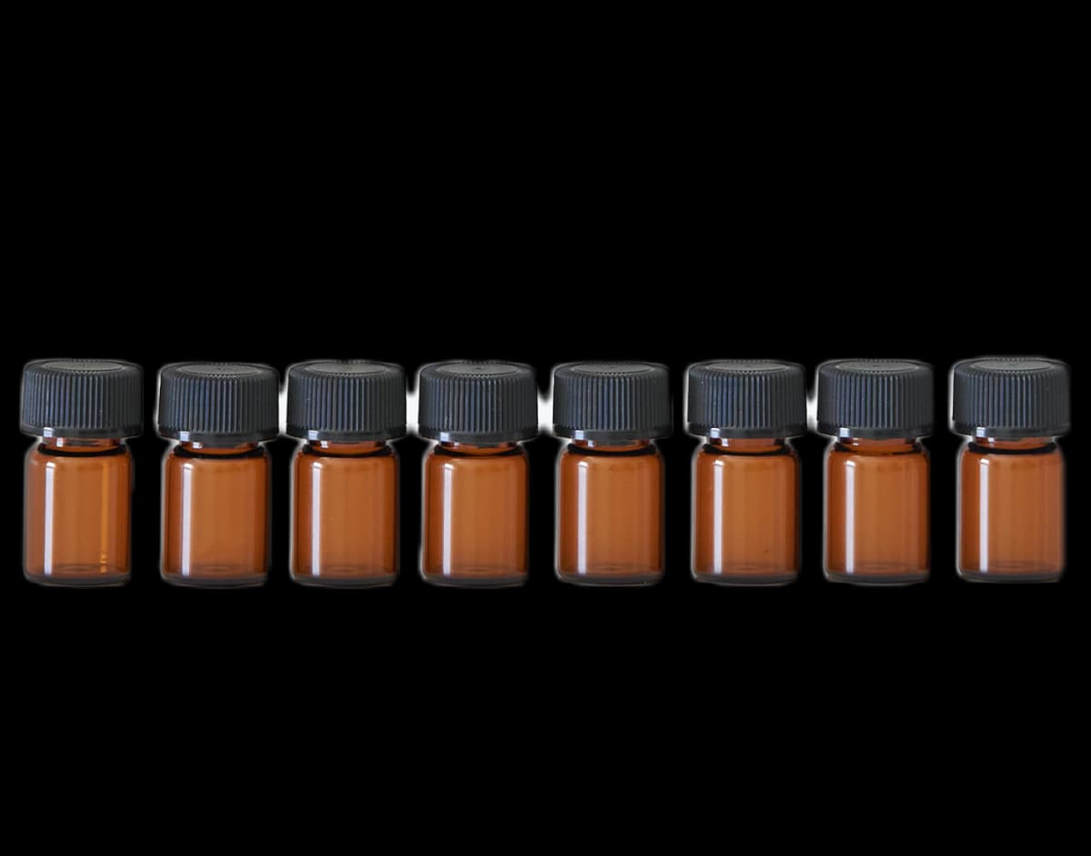 Sample Vials, 5/8 dram (72 pack), official product photo